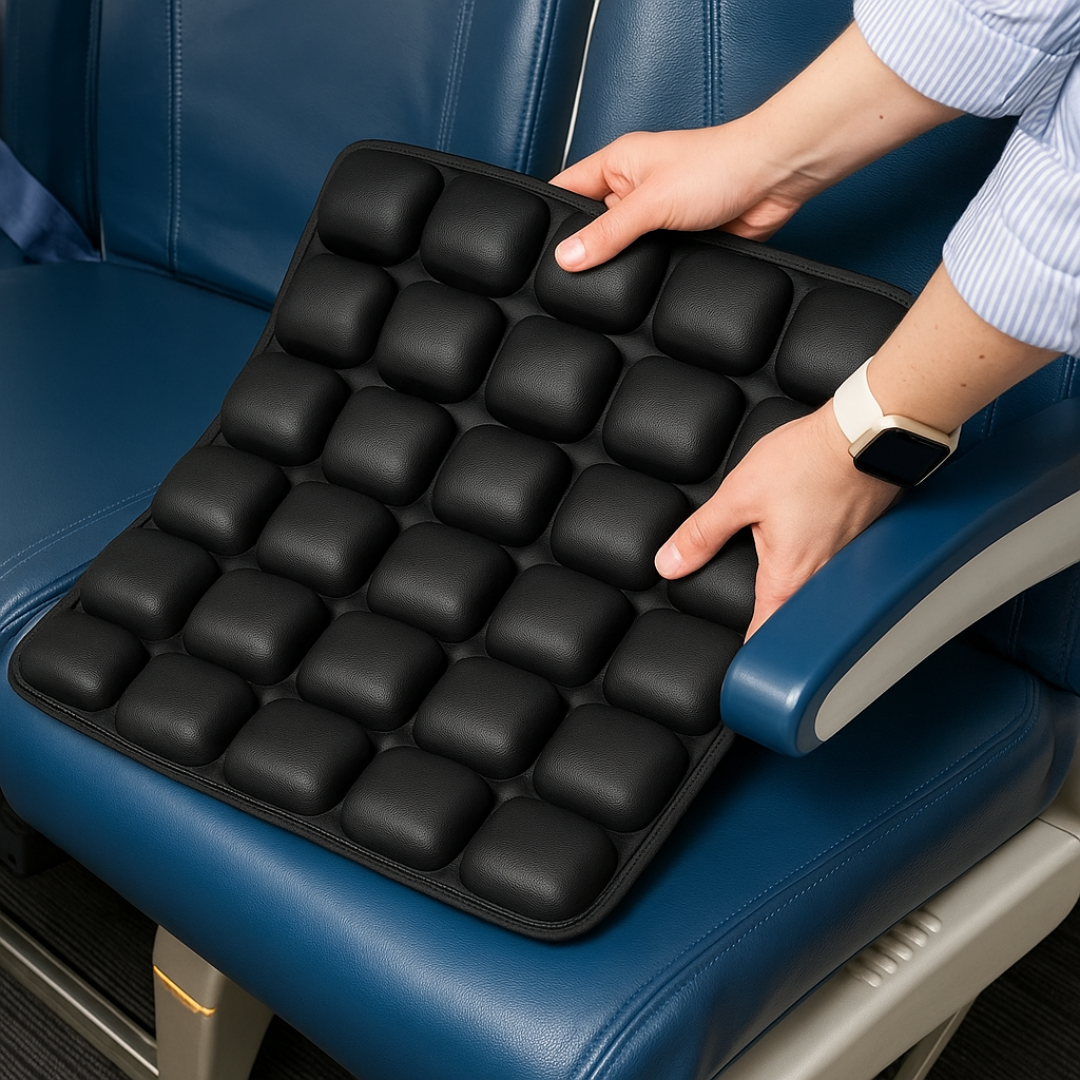 AirLuxe Travel Cushion - Turn Any Seat into First Class Comfort