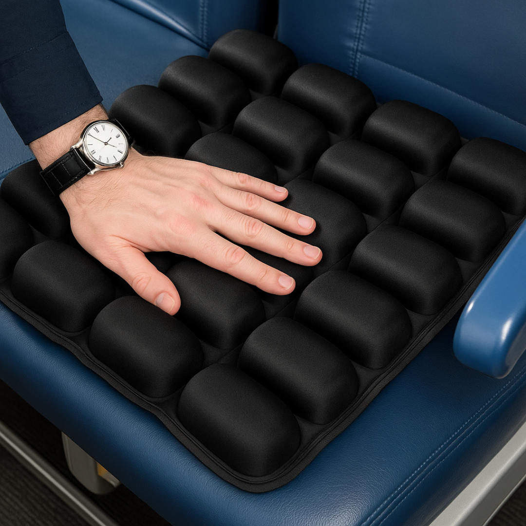 AirLuxe Travel Cushion - Turn Any Seat into First Class Comfort